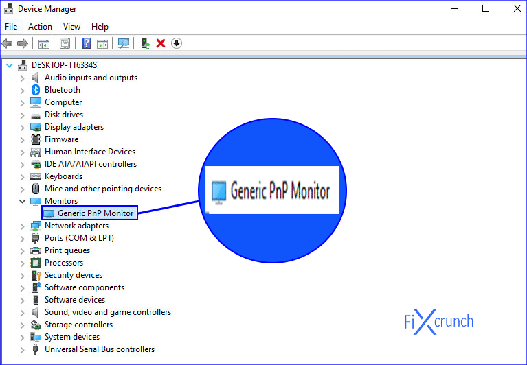 generic pnp monitor windows 7